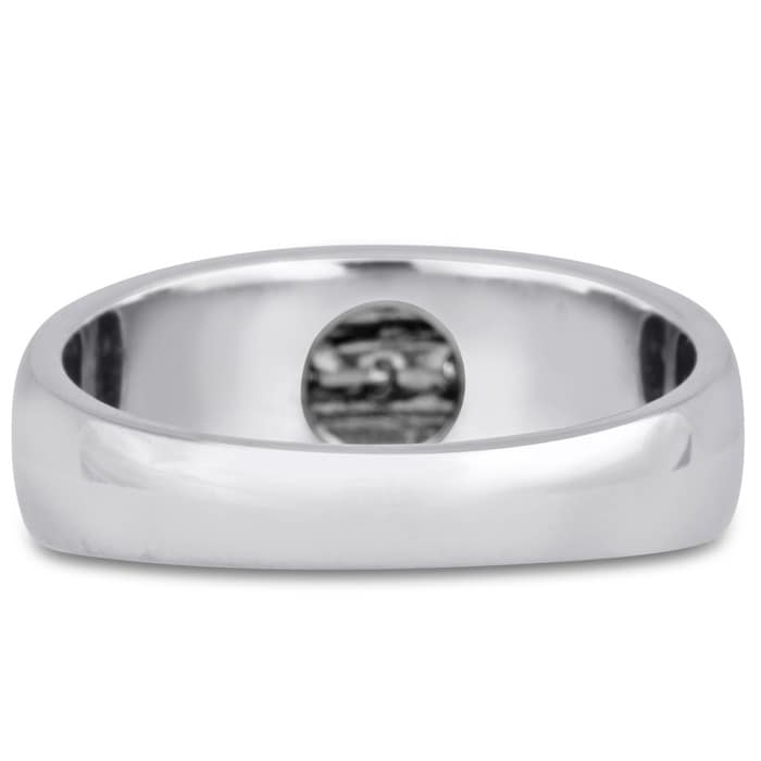 Men's 1/2ct Diamond Ring In 14K Two-Tone Gold