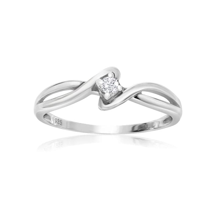Promise Ring in Sterling Silver 