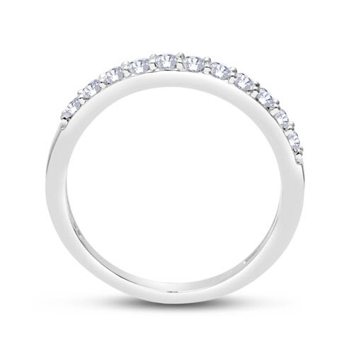 1/3ct Diamond matching wedding band matching to JWL11741 ( 2.25ct Princess Diamond Bridal Set in 14k White Gold)
