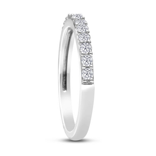 1/3ct Diamond matching wedding band matching to JWL11741 ( 2.25ct Princess Diamond Bridal Set in 14k White Gold)
