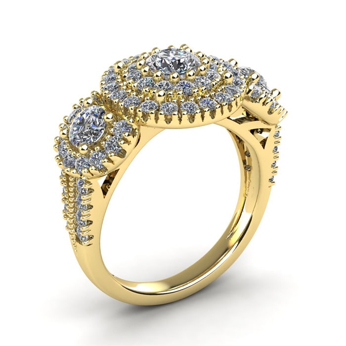 La Gigante! The Hugest Ladies 2 Carat Engagement Ring In SuperJeweler History!