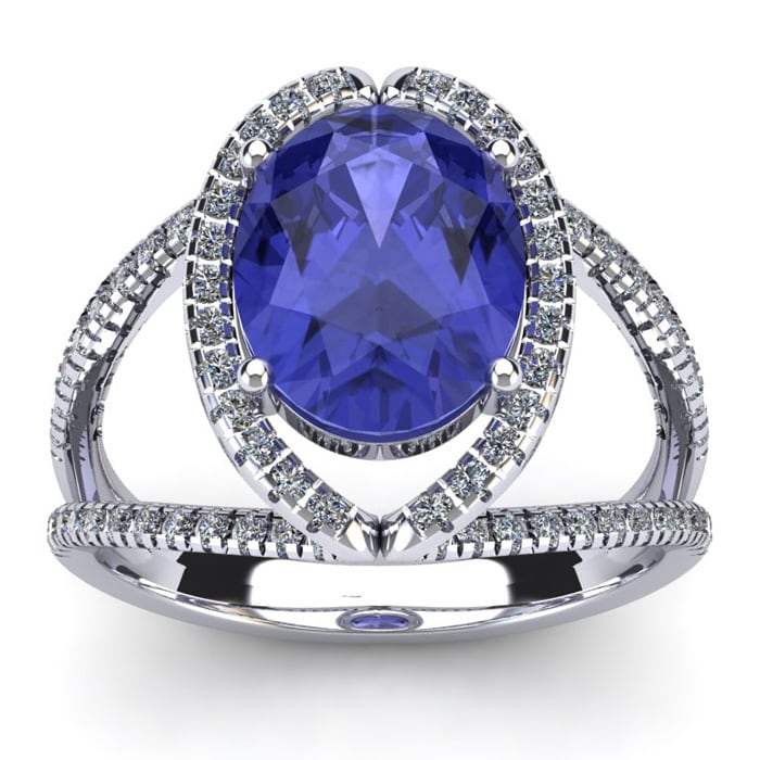 3 carat tanzanite ring outlet