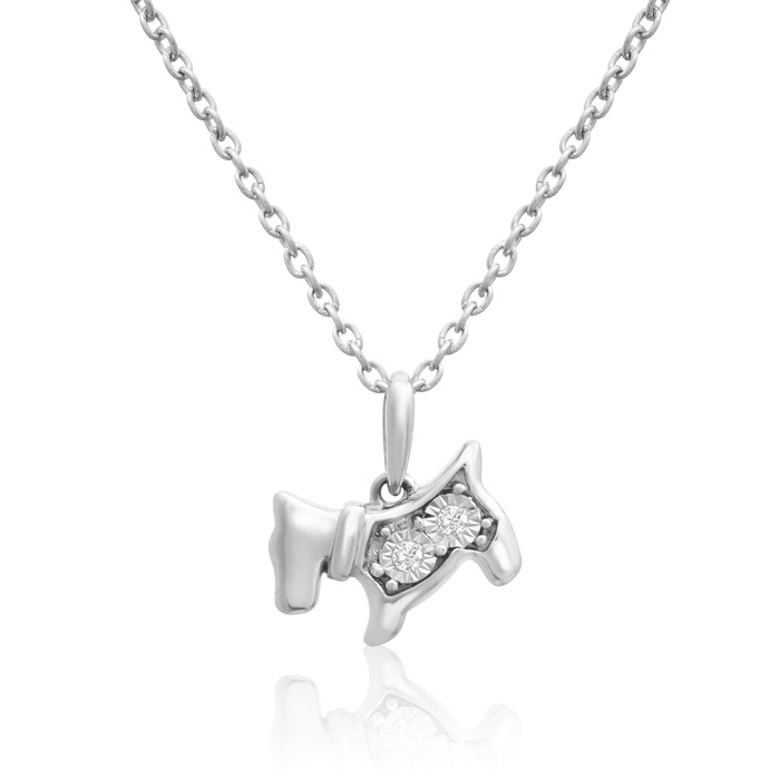 Aspca Tender Voices Diamond Dog Necklace