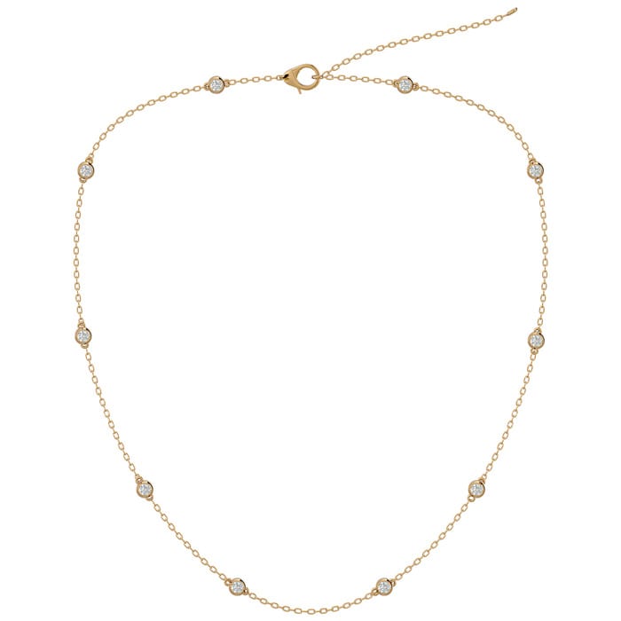 Diamonds by the yard 16 inch necklace sales