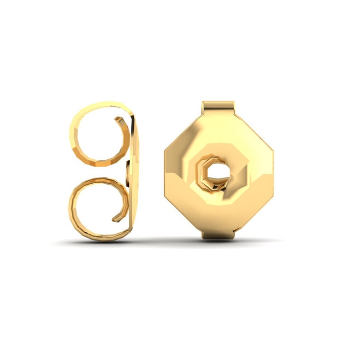 Nearly 1/2ct Diamond Stud Earrings in Yellow Gold.  Everyone Loves These Beautiful Diamond Earrings! Just The Right Size!