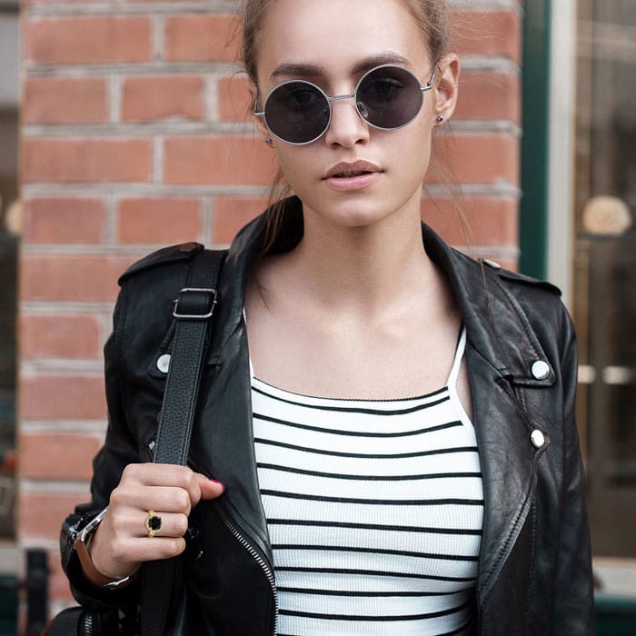 4 3/4 Carat Black and White Diamond Halo Ring In 14 Karat Yellow Gold