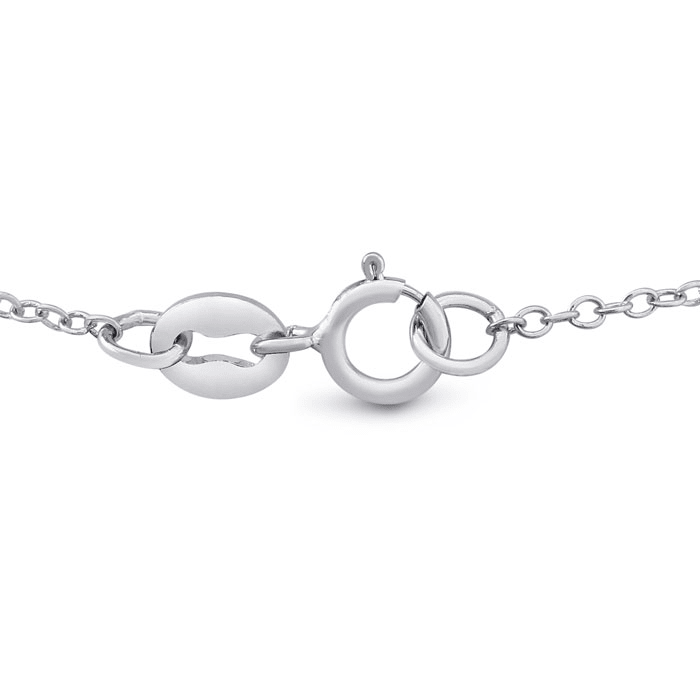 Nearly 1/2ct Colorless Diamond Solitaire Pendant in 14k White Gold. Fantastic Value!
