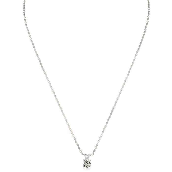 3/4 CARAT 14k White Gold Diamond Pendant BLOWOUT PRICE!