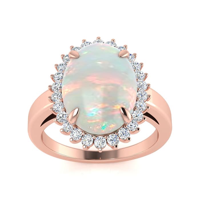4 carat discount opal ring