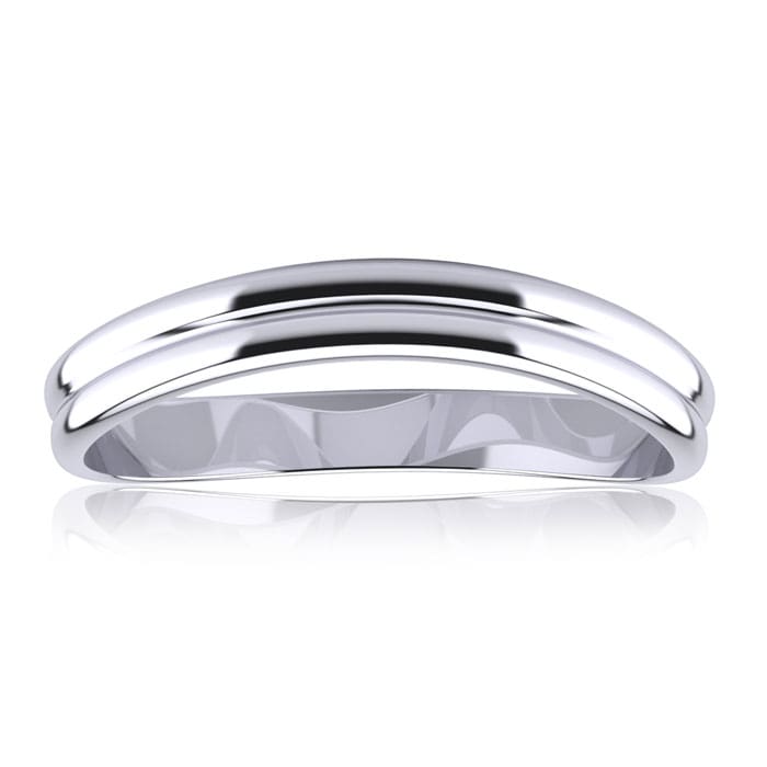 Thumb Rings From SuperJeweler Very Popular 3mm White Gold