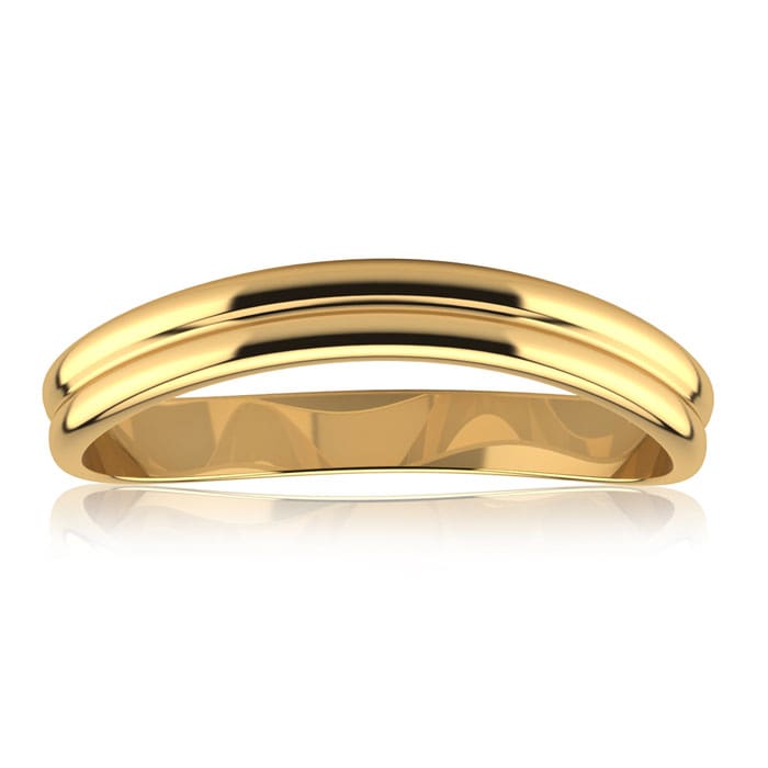Curved thumb ring online
