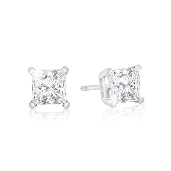 Diamond stud earrings clearance clearance