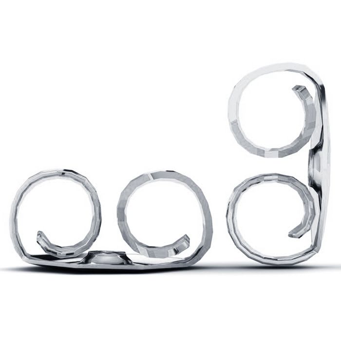 10 Karat White Gold Butterfly Earring Backs, 1 Pair