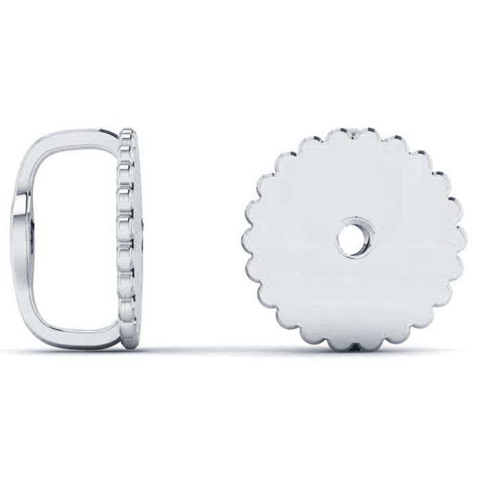 Platinum screw back earrings hot sale