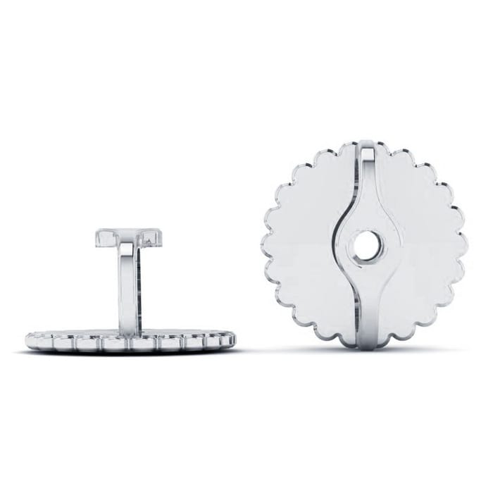 Platinum screw back earrings sale