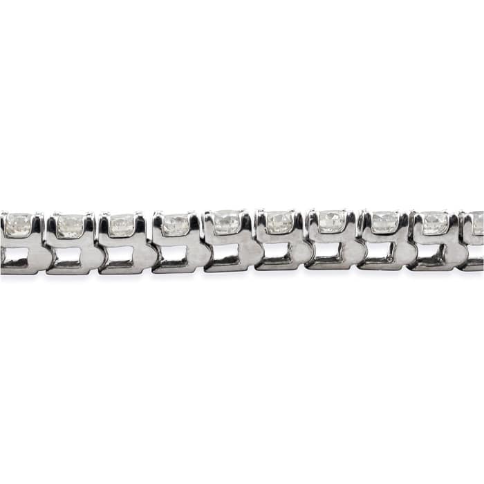 6.5 Inch 14K White Gold 4 3/4 Carat Diamond Tennis Bracelet