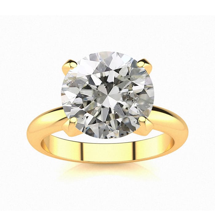 Three diamond ring outlet yellow gold