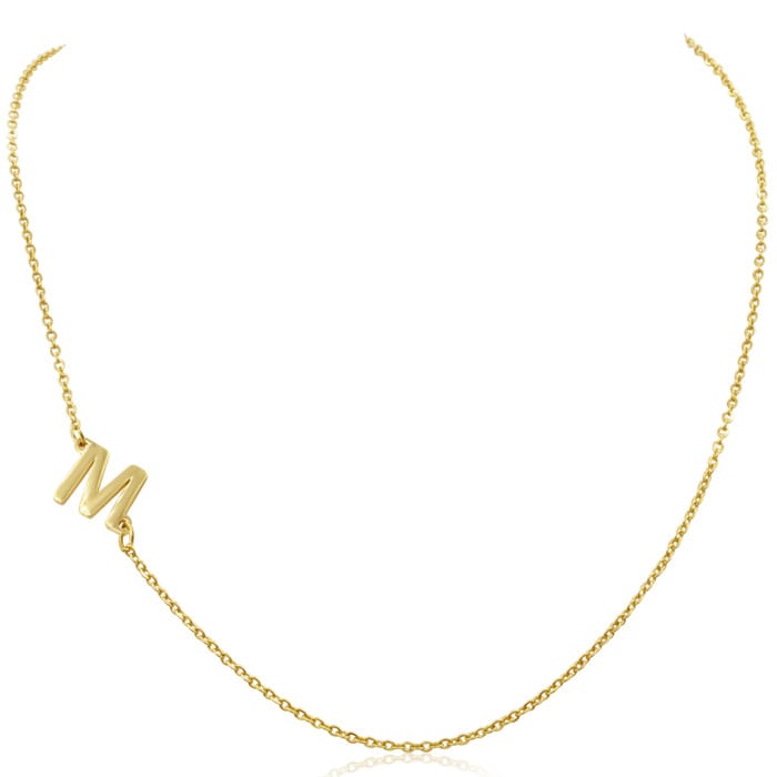 M necklace shop sideways