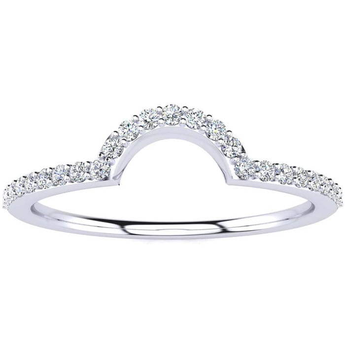 1/5 Carat Diamond Matching Wedding Band, Matches JWL24776, White Gold