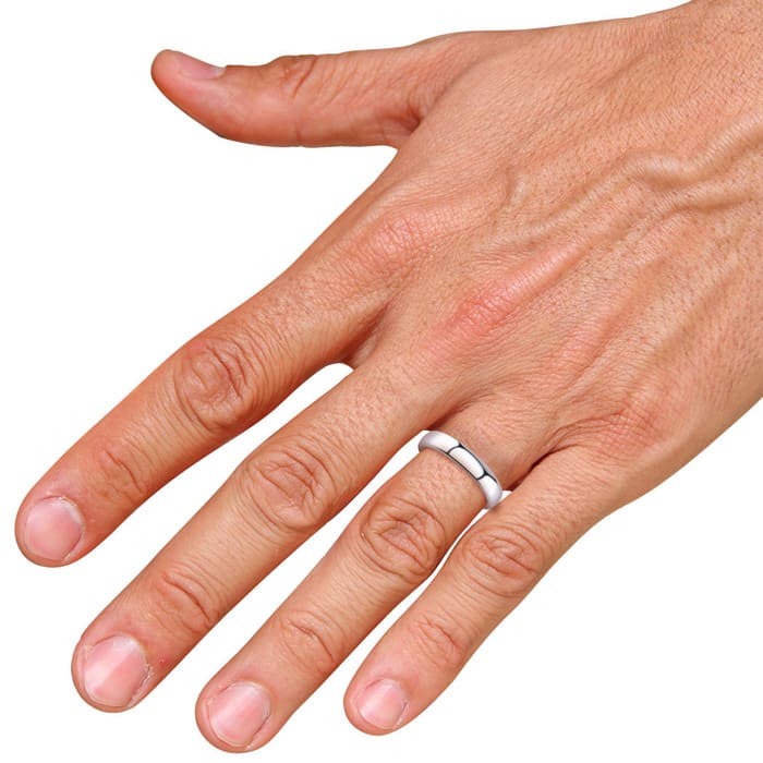 4MM High Grade Stainless Steel Wedding Band