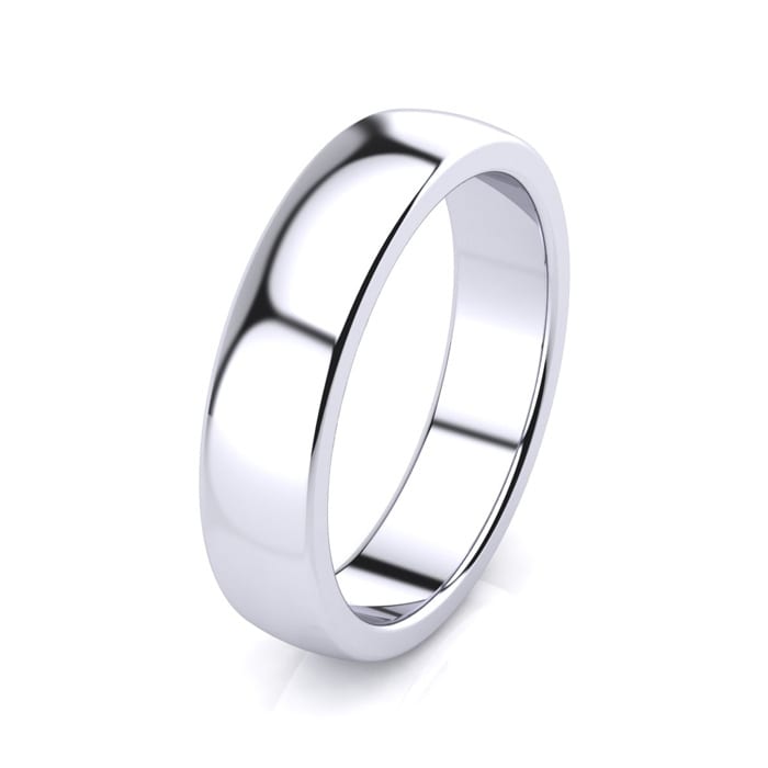 5MM High Grade Stainless Steel Wedding Band