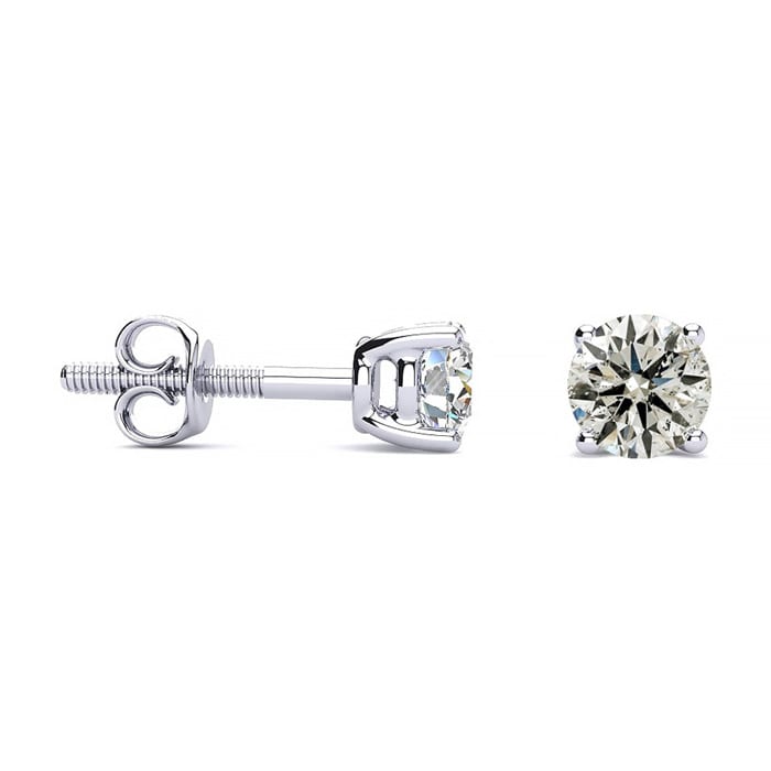 Long post stud earrings clearance