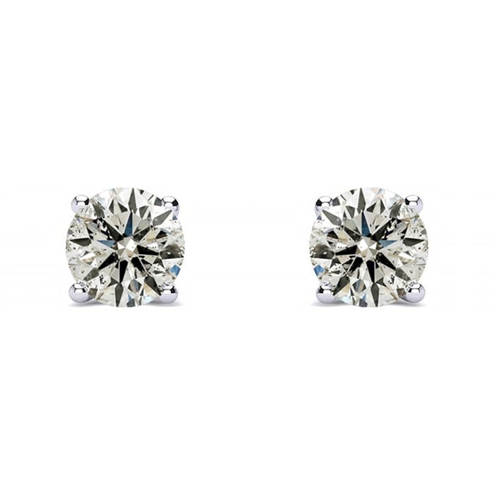 Long post diamond hotsell stud earrings