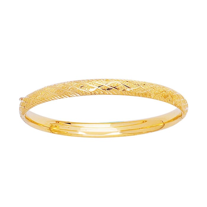 Diamond on sale cut bangles