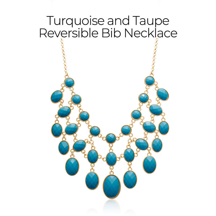 Statement Jewelry Gift Set Featuring 7 Pieces of Fashion Necklaces, Earrings and Bracelets