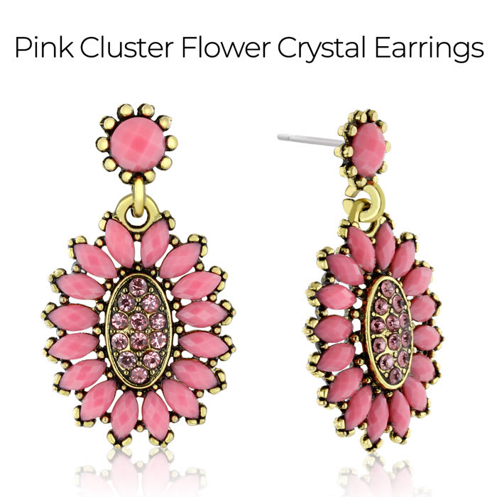 Statement Jewelry Gift Set Featuring 7 Pieces of Fashion Necklaces, Earrings and Bracelets