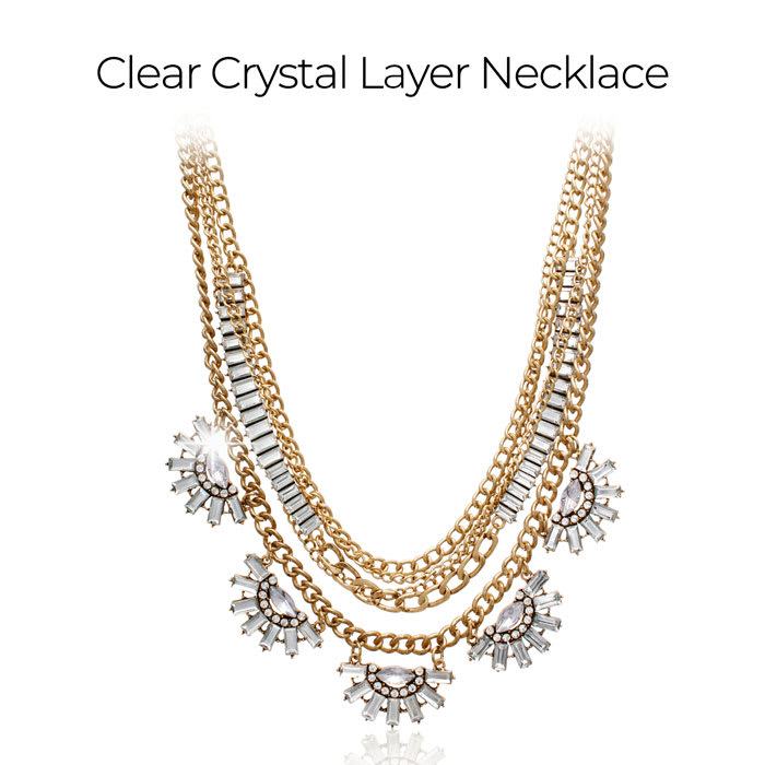 Statement Jewelry Gift Set Featuring 10 Pieces of Fashion Necklaces, Earrings, Ring and Bracelets