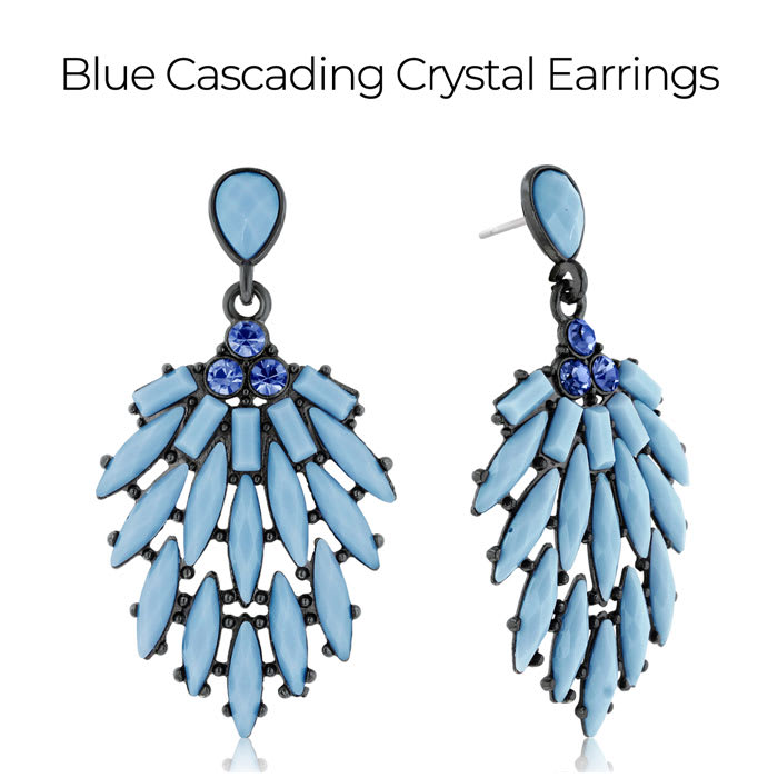 Statement Jewelry Gift Set Featuring 10 Pieces of Fashion Necklaces, Earrings, Ring and Bracelets