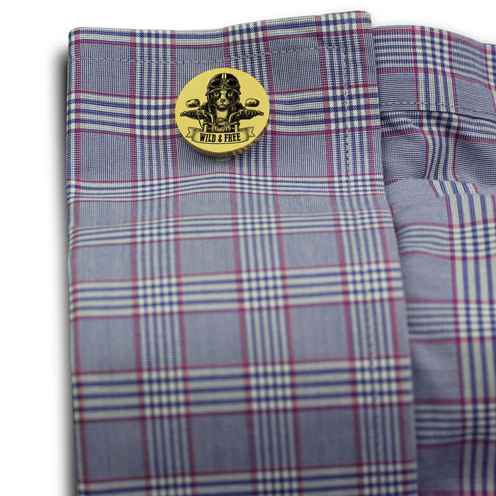 Octavius Wild & Free Cufflinks, Yellow Gold