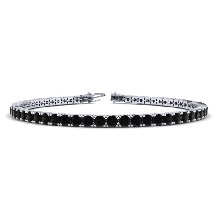 Real black diamond bracelet outlet