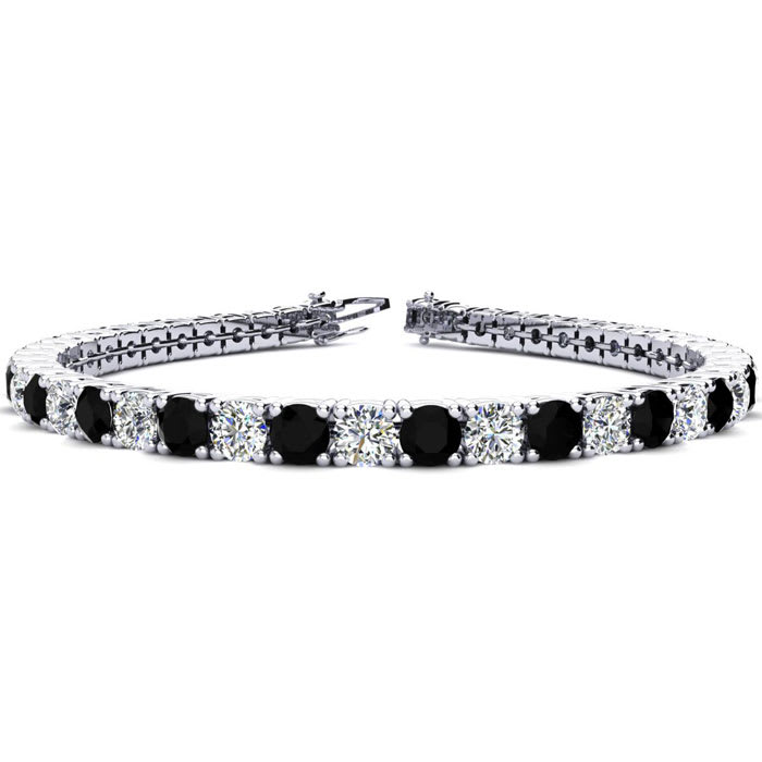 Xiv karats on sale black diamond bracelet