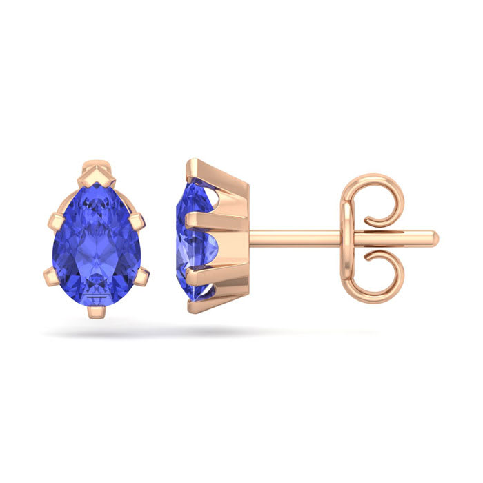 1 carat tanzanite hotsell earrings