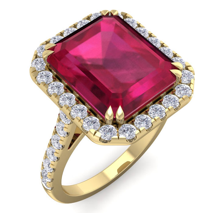 9 carat clearance ruby ring