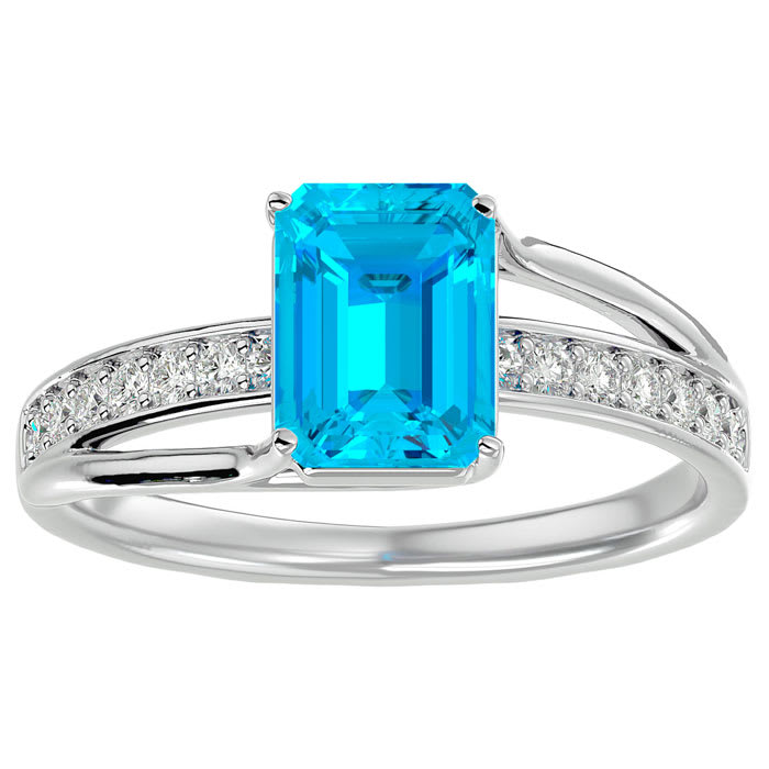 2 carat online topaz ring