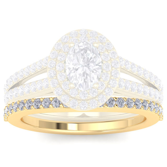1/4 Carat Diamond Wedding Band In 14 Karat Yellow Gold