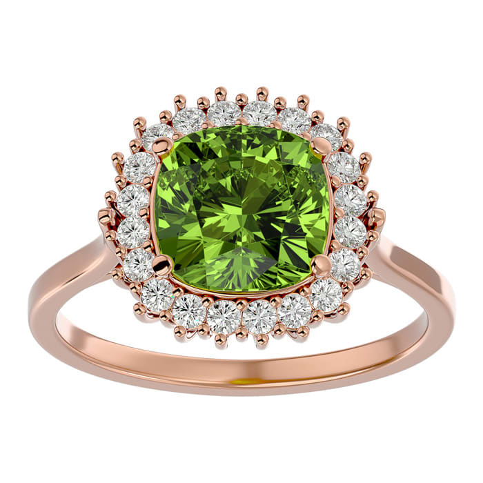 3 carat peridot top