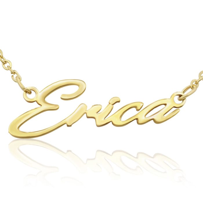 Erica name clearance necklace