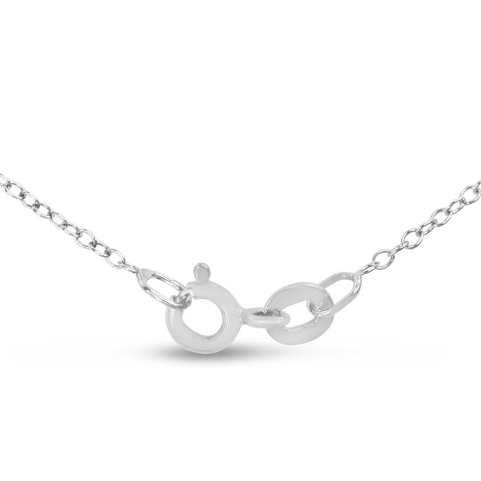 2 3/4 Carat Diamond Cross Necklace In 14 Karat White Gold, 18 Inches Cable Chain