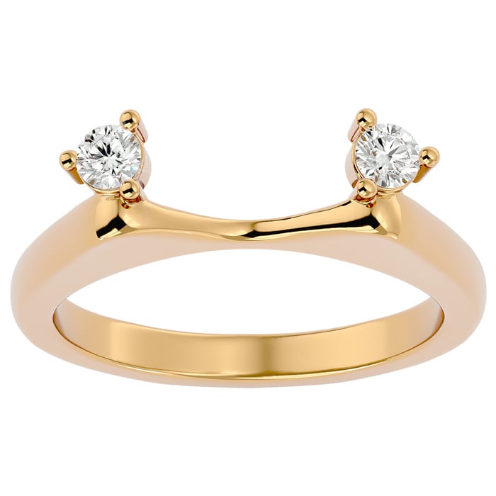 Moissanite ring wrap deals