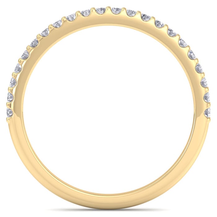 1/3 Carat Diamond Band In 14 Karat Yellow Gold