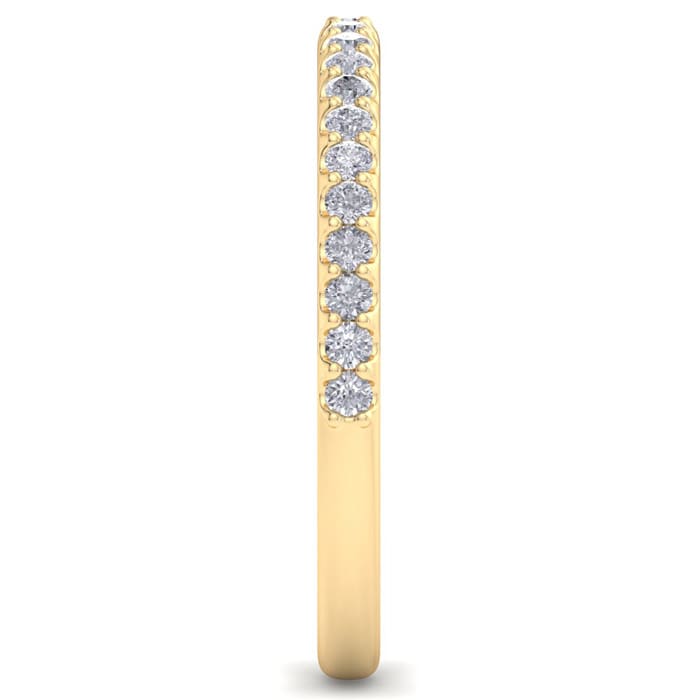 1/3 Carat Diamond Band In 14 Karat Yellow Gold