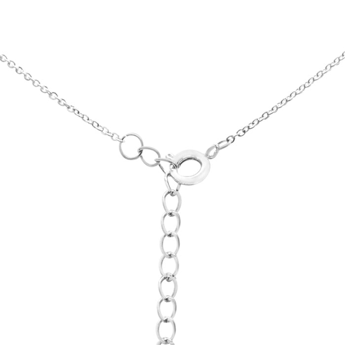 10 Diamond Natural Rose Cut Diamond Infinity Heart Necklace With Free Chain, 18 Inches. Brand New & Very Cute!