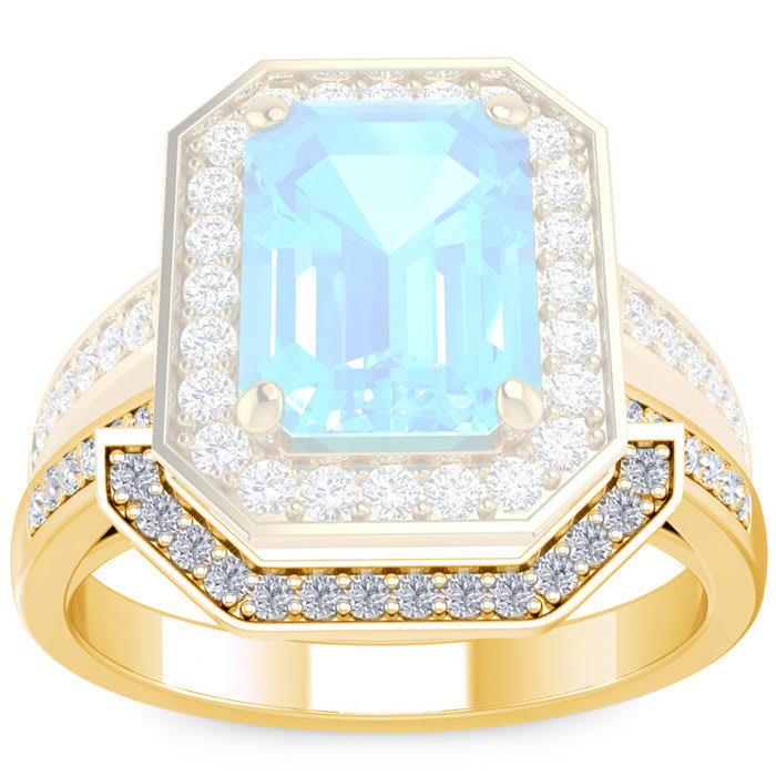 1/5 Carat Matching Diamond Wedding band In 14 Karat Yellow Gold