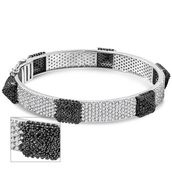 Diamond spike cheap bangle