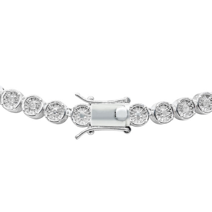 2 carat diamond tennis sale necklace