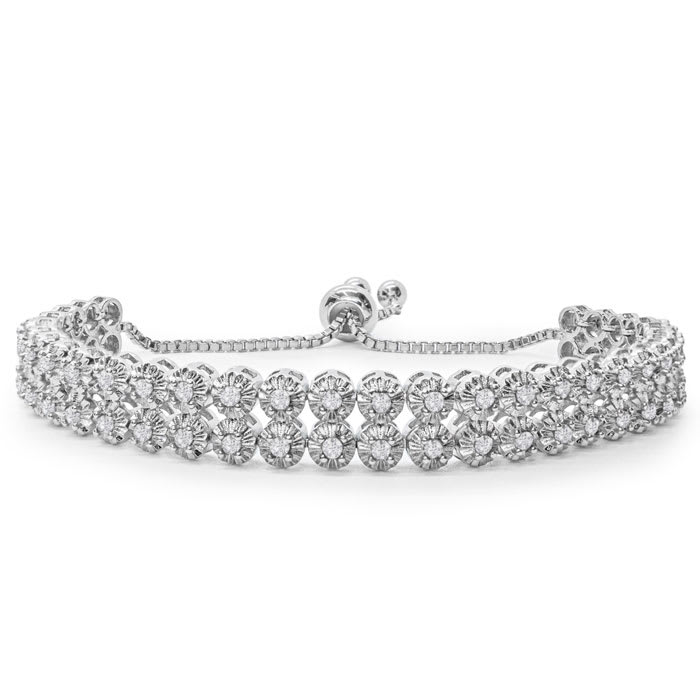 Bolo Bracelet 2 Carat Diamond Bolo Bracelet SuperJeweler